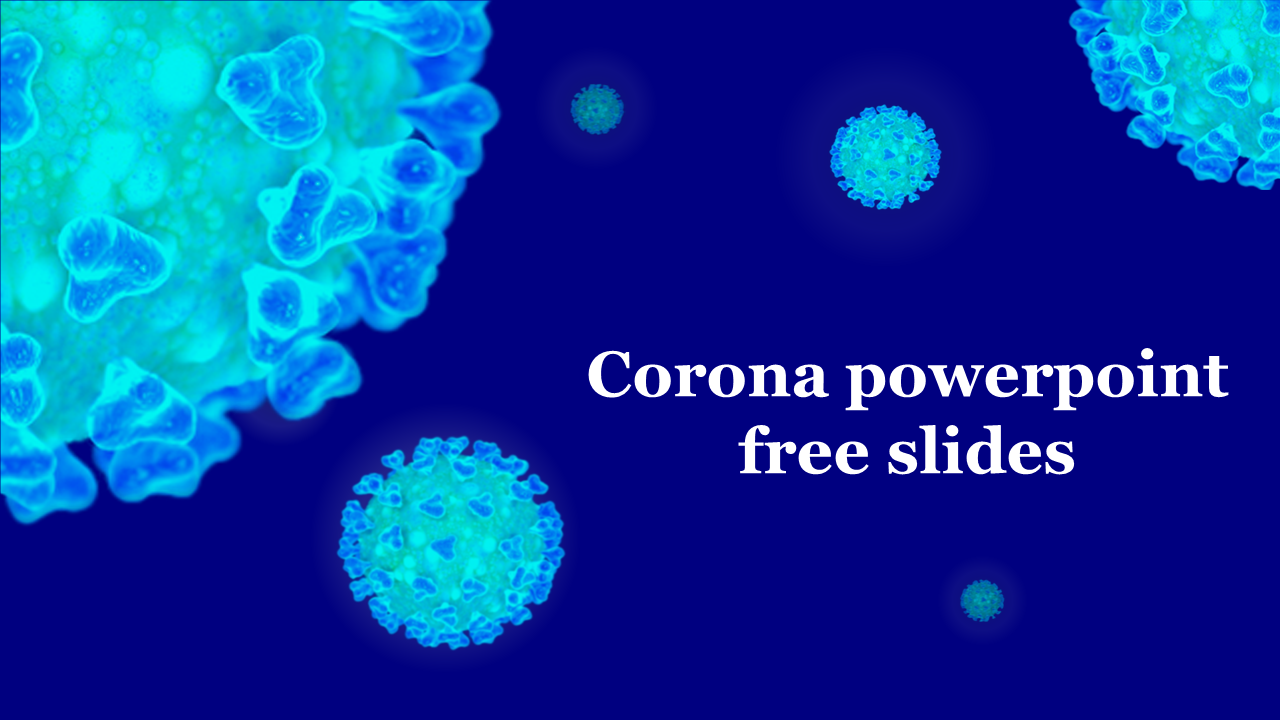 Free - Attractive Corona PowerPoint Free Slides Template